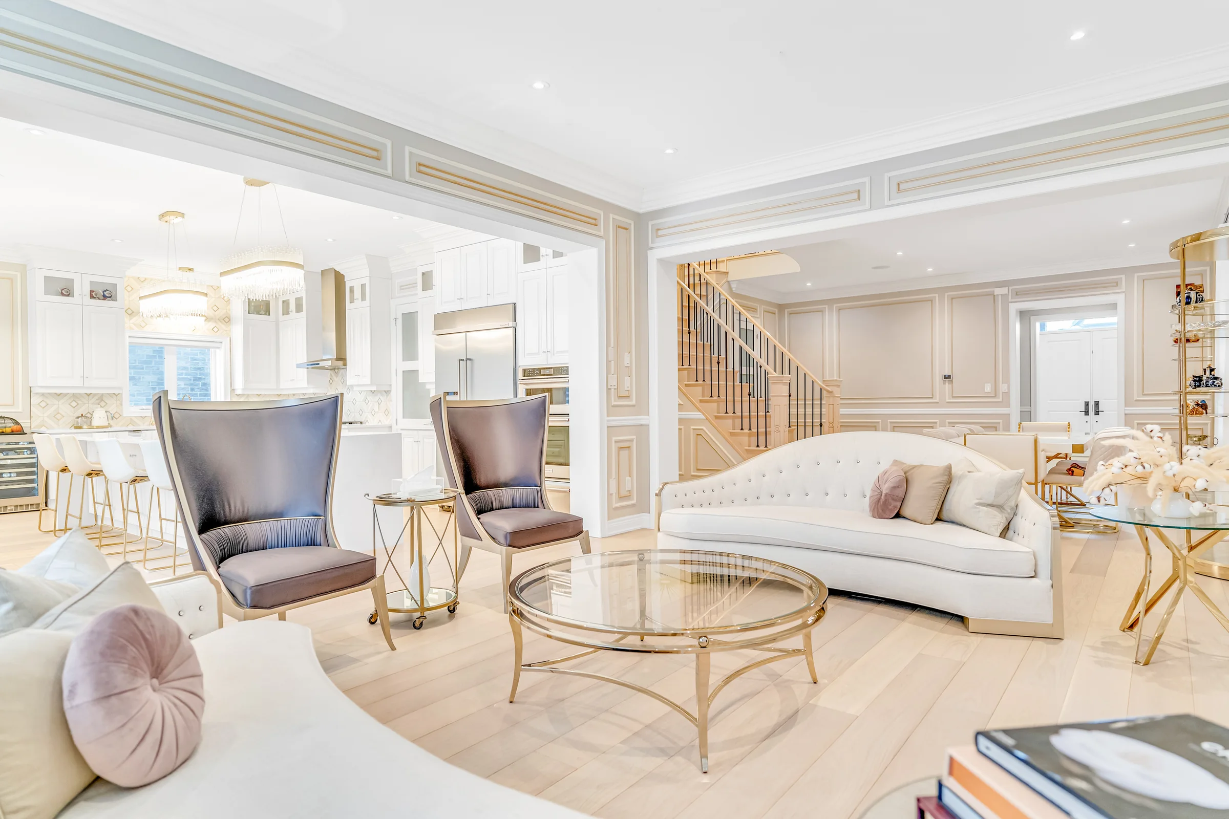 Living room shot for a recent listing